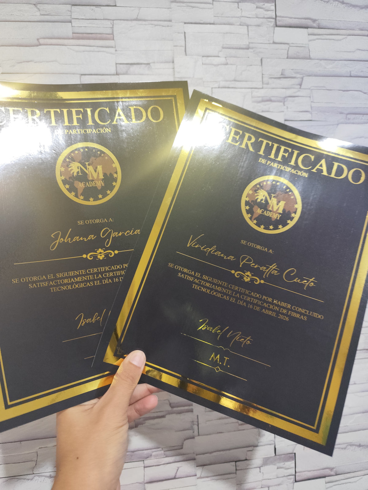 Certicados Black Premium