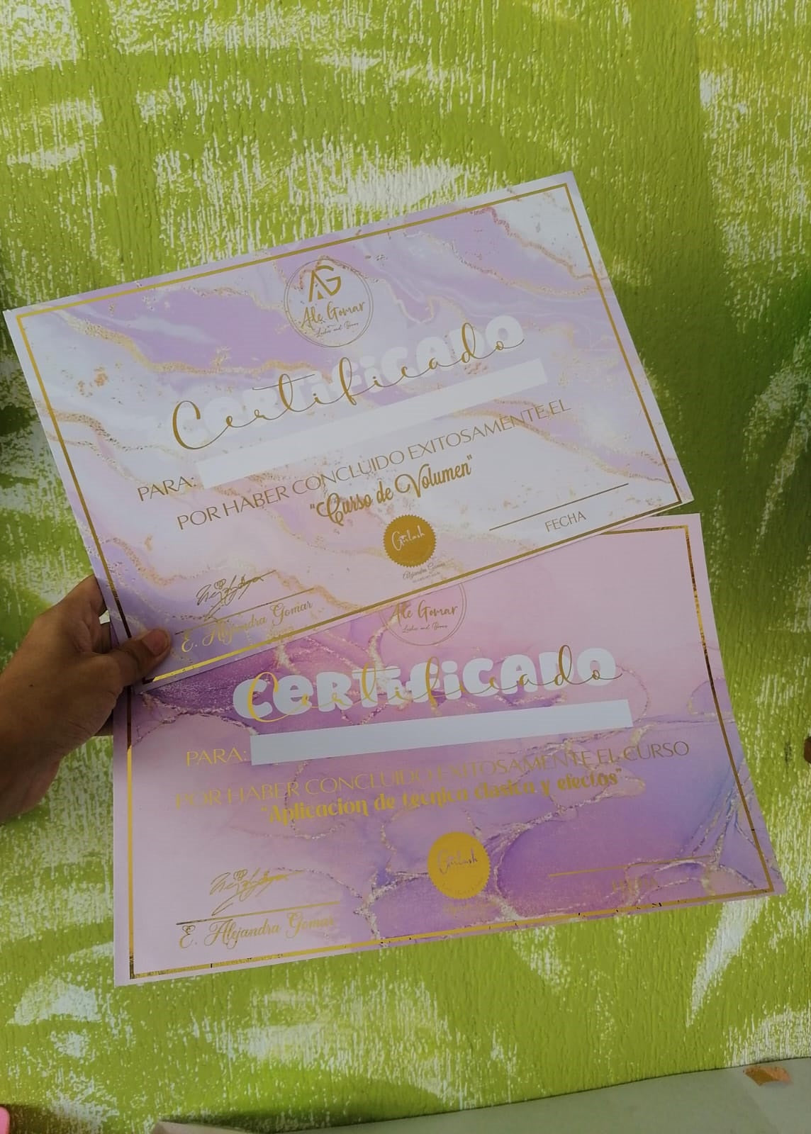 Certificados premium