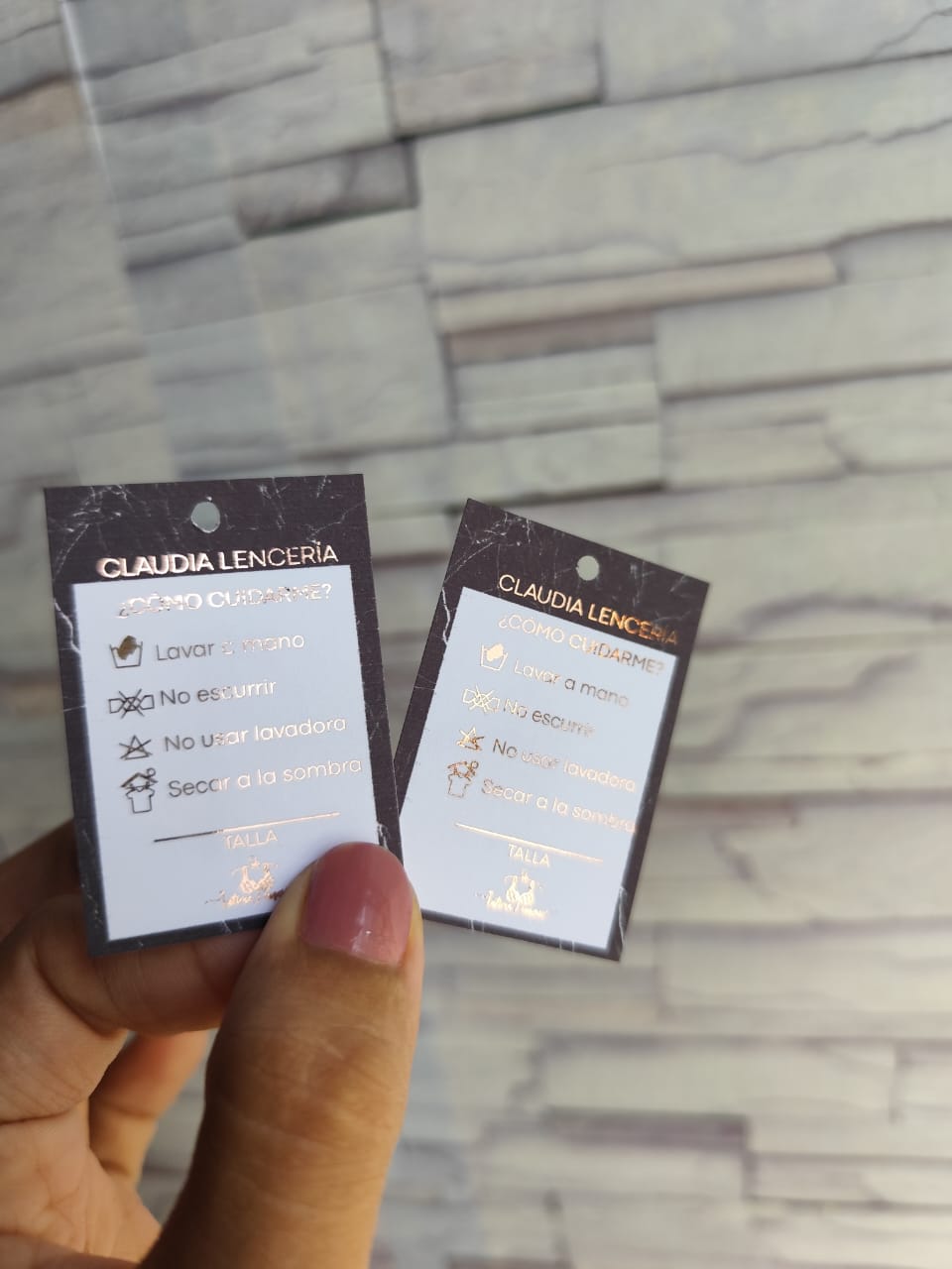 Etiquetas de ropa