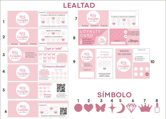 Tarjetas de lealtad mágicas